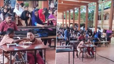 Video: School Student Feeds Lunch to His Special Friend, Heartwarming Moment Captured on Camera in Kerala